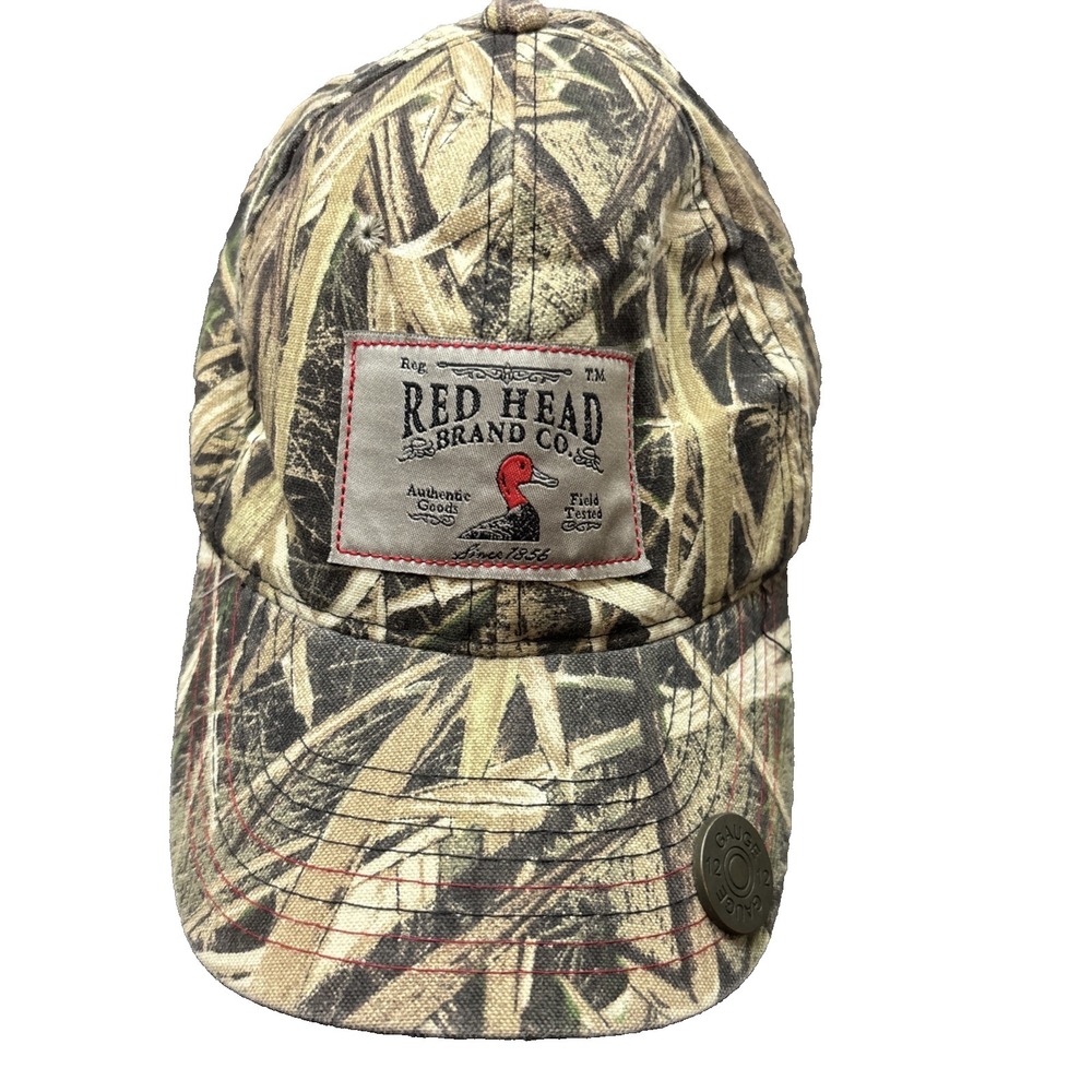 Red Head Men's Ball Cap Strap Back Hat‎ Hunting Camo Multicolor Size o/s